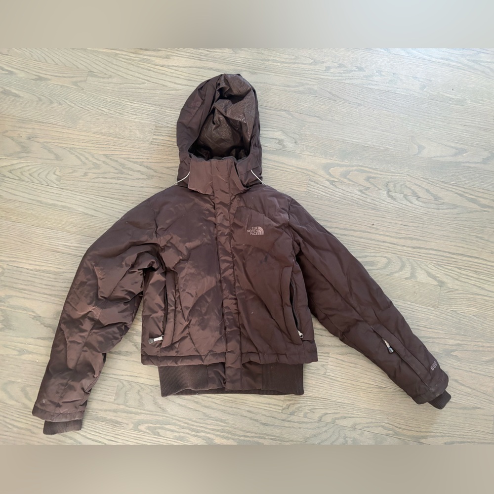 The North Face AR4L Bomber Style Down Fill Puffer Jacket 600 Prodigy Rare size M - Picture 5 of 7